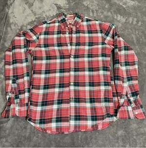 J.Crew Men's Slim Fit All Cotton Oxford Plaid Button Down Shirt Size S